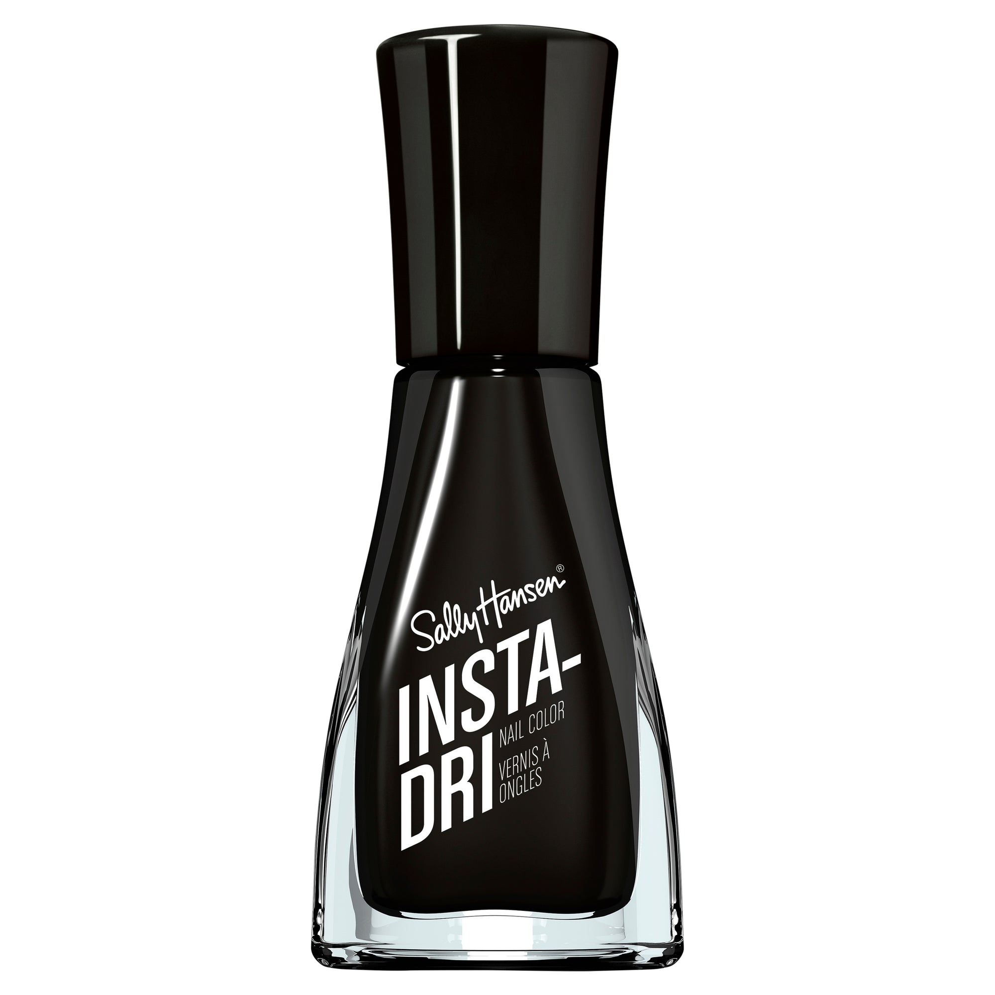 Sally Hansen Insta-Dri Nail Polish 573 Back to Black 9.7ml Front