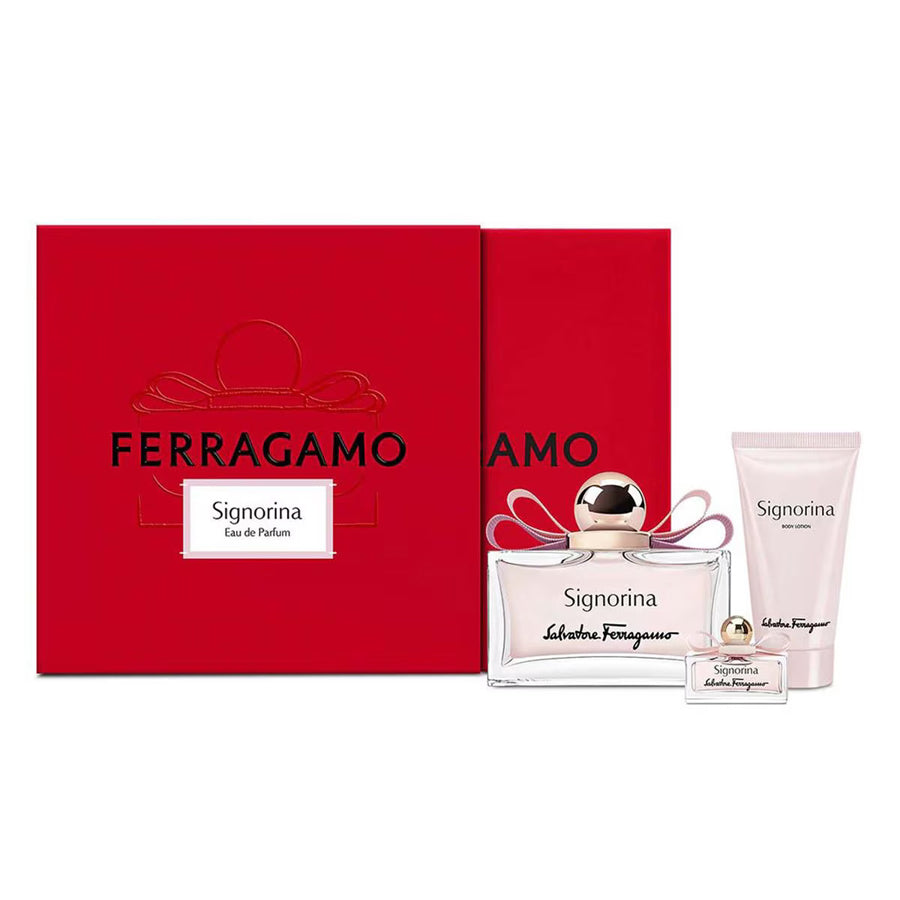 Salvatore Ferragamo Signorina Eau De Parfum 100ml Gift Set