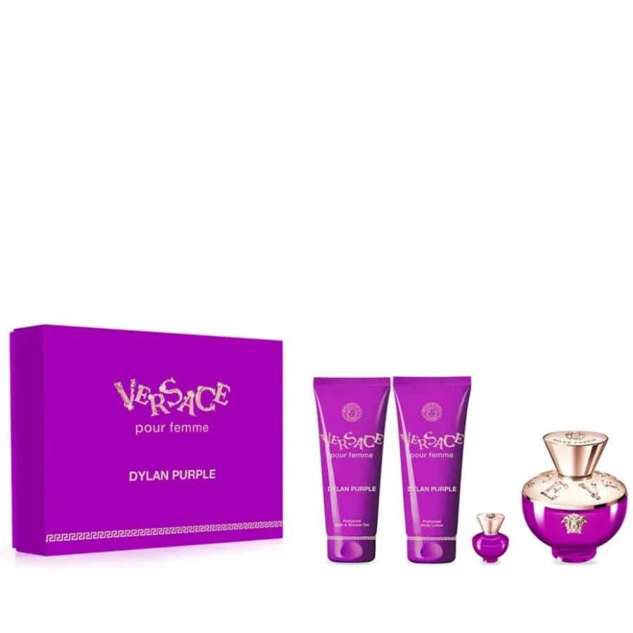 Versace Dylan Purple Eau De Parfum 100ml Gift Set